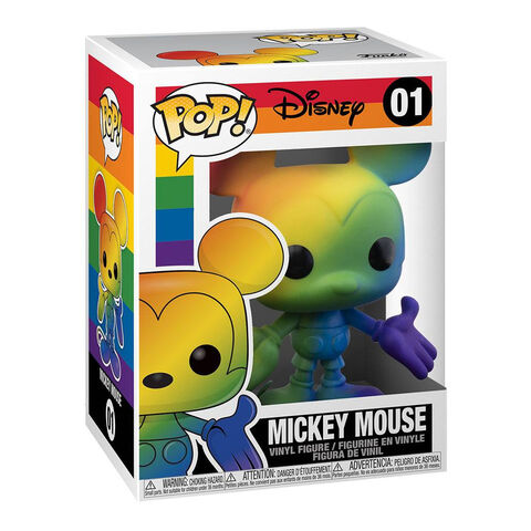 Figurine Funko Pop! - N°01 - Pride Mickey Mouse (rnbw)